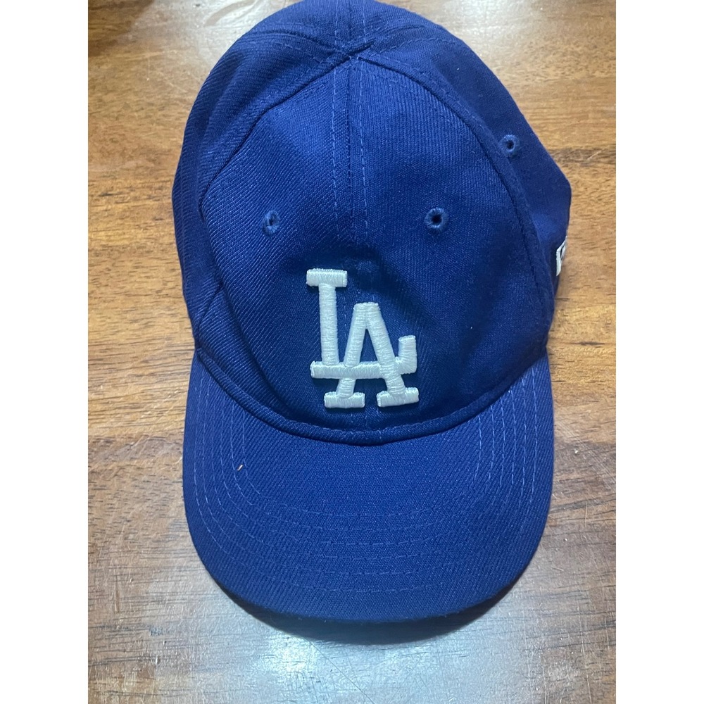 New Era Los Angeles Dodgers 39THIRTY Blue Stretch Fit Hat Toddler Child MLB Cap